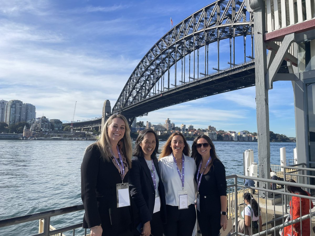 The most important part of any conference is networking and meeting other fantastic researchers and trailblazers in #nanomedicine <a href="/NanoMed_UNSW/">NanoMed</a> #oznanomedicine #womenshealth especially in beautiful Sydney on a sunny day 💫

<a href="/FlaviaSousaSci/">Flávia Sousa</a> 
<a href="/RSFLab/">Ronit Satchi-Fainaro</a> 
<a href="/profjoycewong/">Joyce Wong</a>