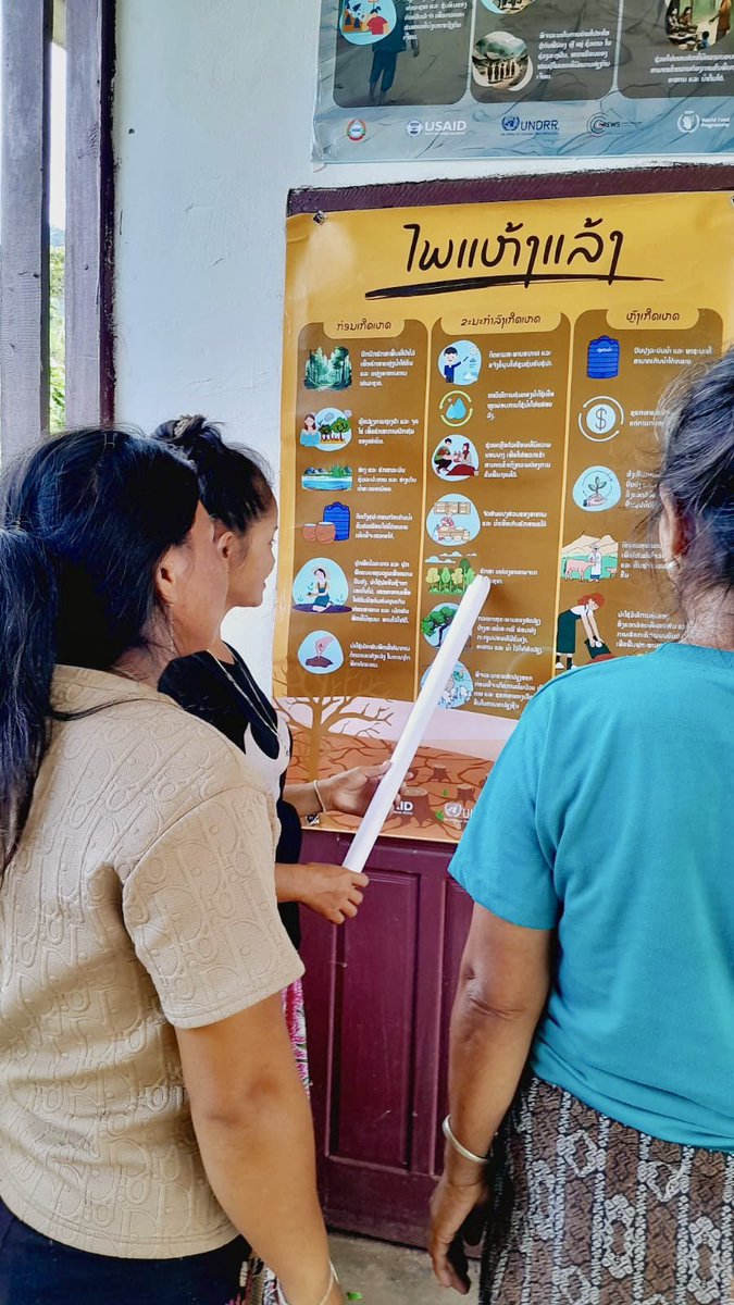 SanjayPariyar's tweet image. Understanding the dos and don&apos;ts in disaster scenarios is crucial. Youths in Northern Laos are learning about local disasters.  #DisasterEducation 🌏📚.  #DisasterPreparedness #riskknowledge 🌍🚨 @CREWSinitiative