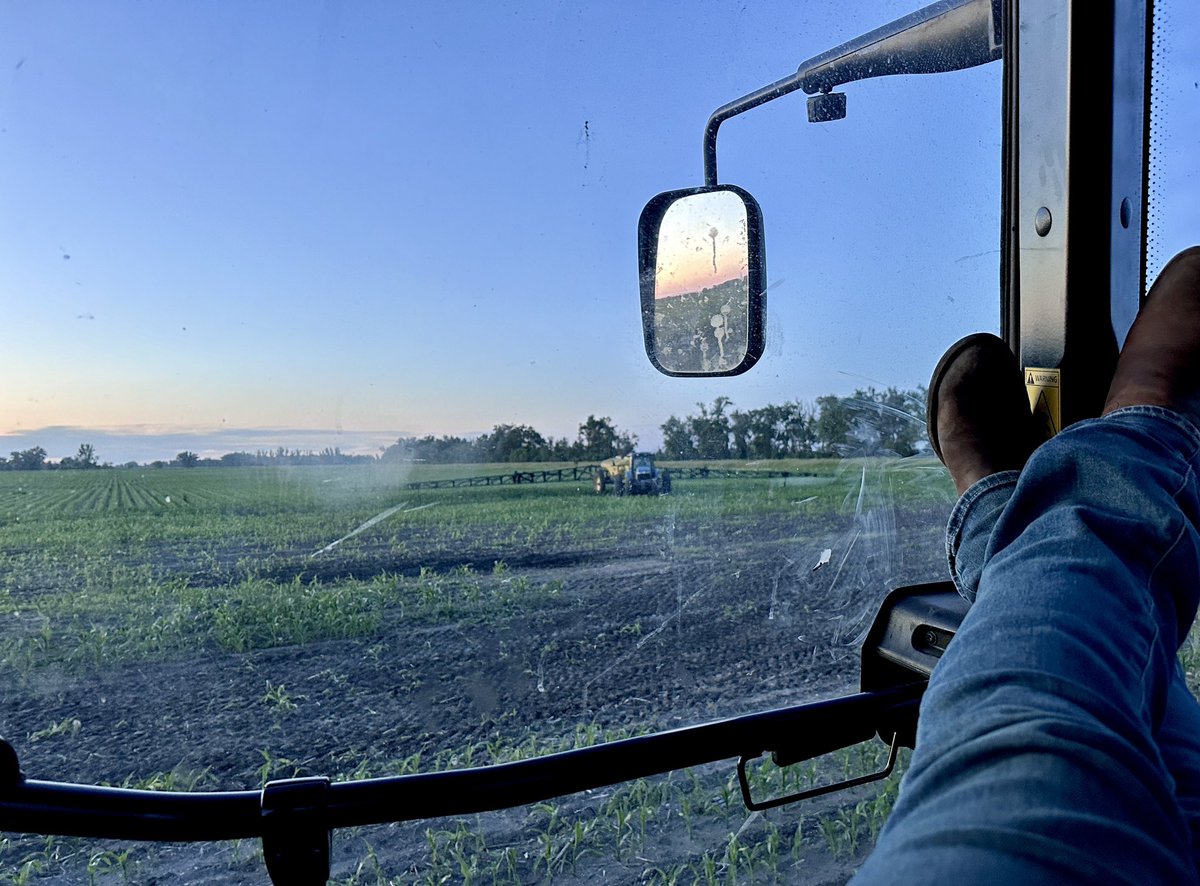 Waiting on spray boy to be done so I can go home