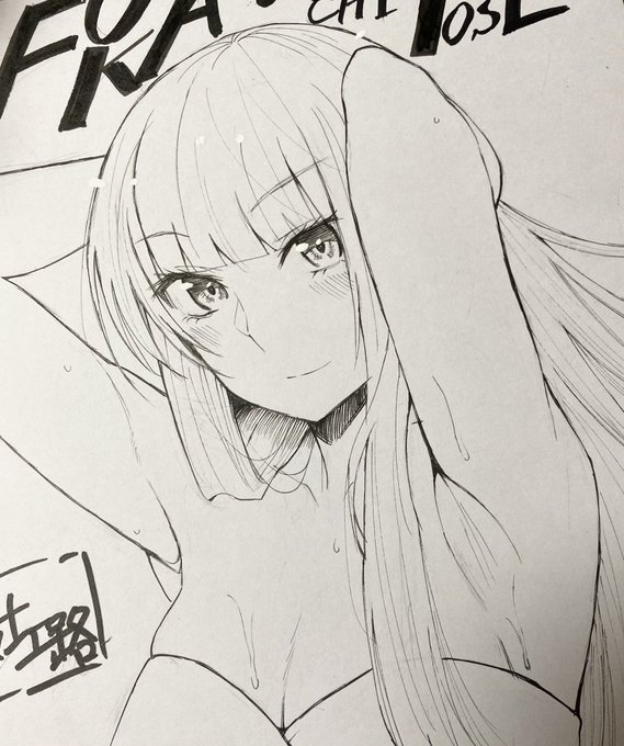 コミケ用色紙1枚完成!
8月12日に東J07aに持参します!
ぜひお立ち寄りください✨ 