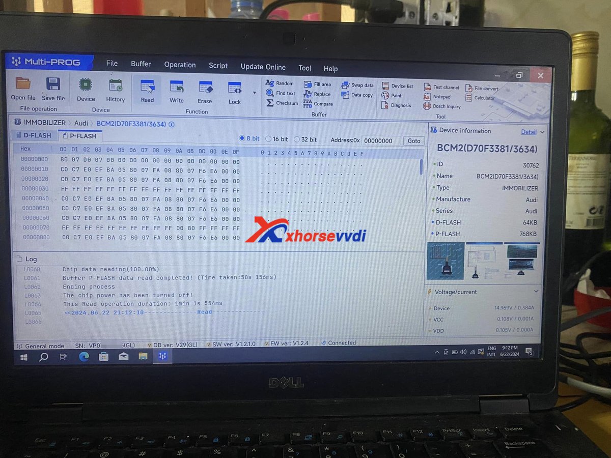 Xhorsevvdi's tweet photo. Successfully clone BCM2 Audi #xhorse Multi Prog β
β
CRE: Tim Vutha π
#multiprog #BCM2 #moduleclone https://t.co/BYV4vmsyiV
