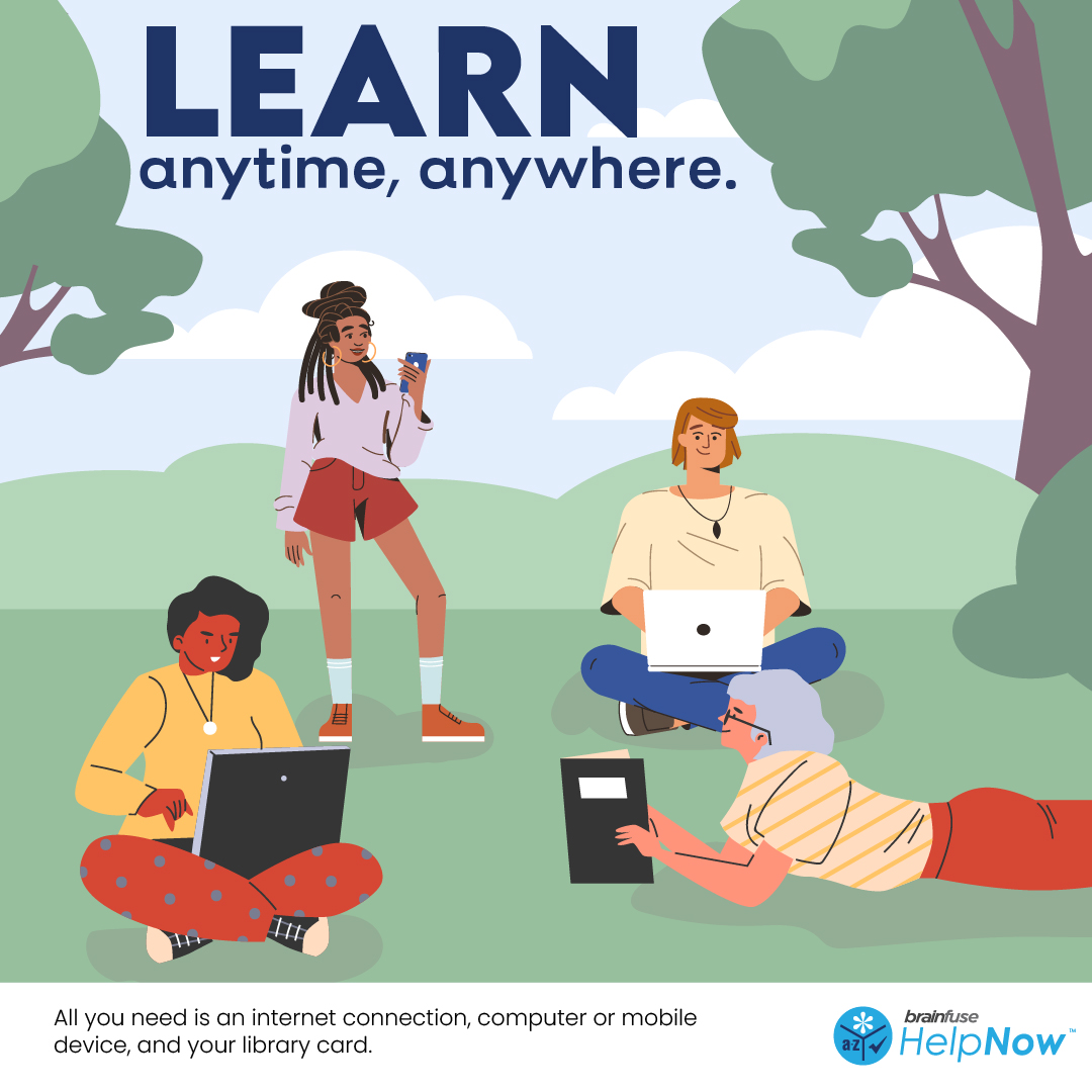 sfpl's tweet photo. No matter where you are, get free live online homework help, play games, take practice tests, and learn. Connect with a live tutor from any device with an internet connection. Visit https://t.co/EfjNZdhVtE.

#Brainfuse #HelpNow #LibrariesTransform #LearnAnywhere https://t.co/mIhXB4JIz8