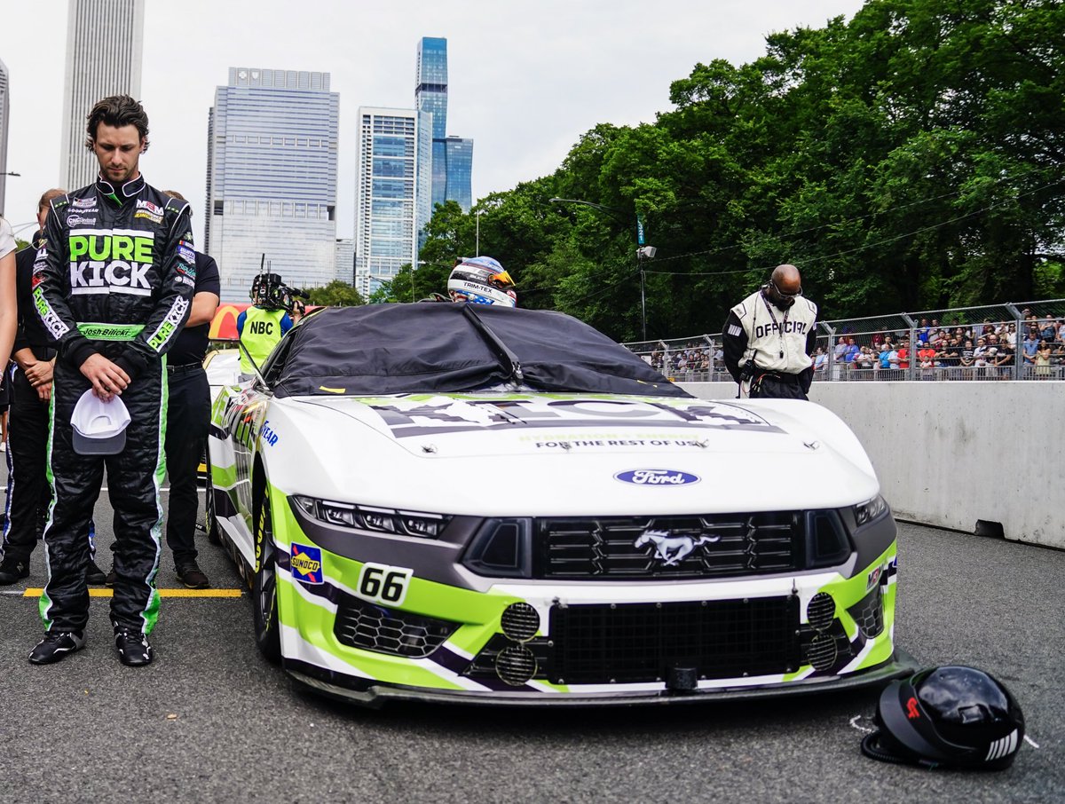 joshbilicki's tweet photo. Yesterday was a strong day for this 66 team, consistently punching above our weight. Despite a lap one drive-through penalty due to a pre-race inspection failure, we rallied to stay inside the top 25 for a good chunk of the race. We fell back a few positions at the end by staying on wet tires while others switched to dries, but overall, it was a fun race and a solid result for our small team of only 7 full-time employees. For the record, the team that won has 600 employees. ๐ณ
Iโm so thankful for the support from Pure Kick and to the entire @mbmmotorsports team for letting me wheel this beauty. Hope to do it again soon!
