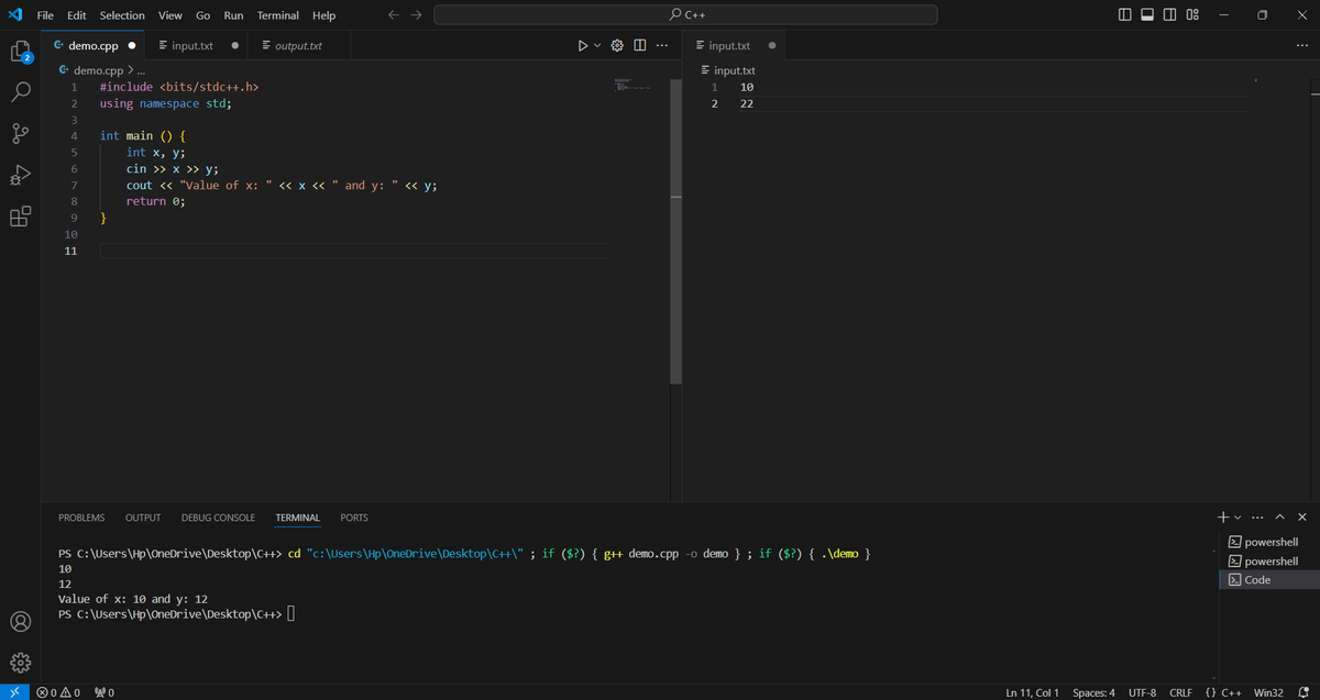 Rishapdeep_12's tweet photo. 🎉 Just wrapped up my first C++ class! 🖥️ Learned about variables, data types, and control structures today. Feeling pumped to dive deeper into programming! 💪 #CPlusPlus #ProgrammingBeginner #DAY1 https://t.co/fOkTEiD1Mj