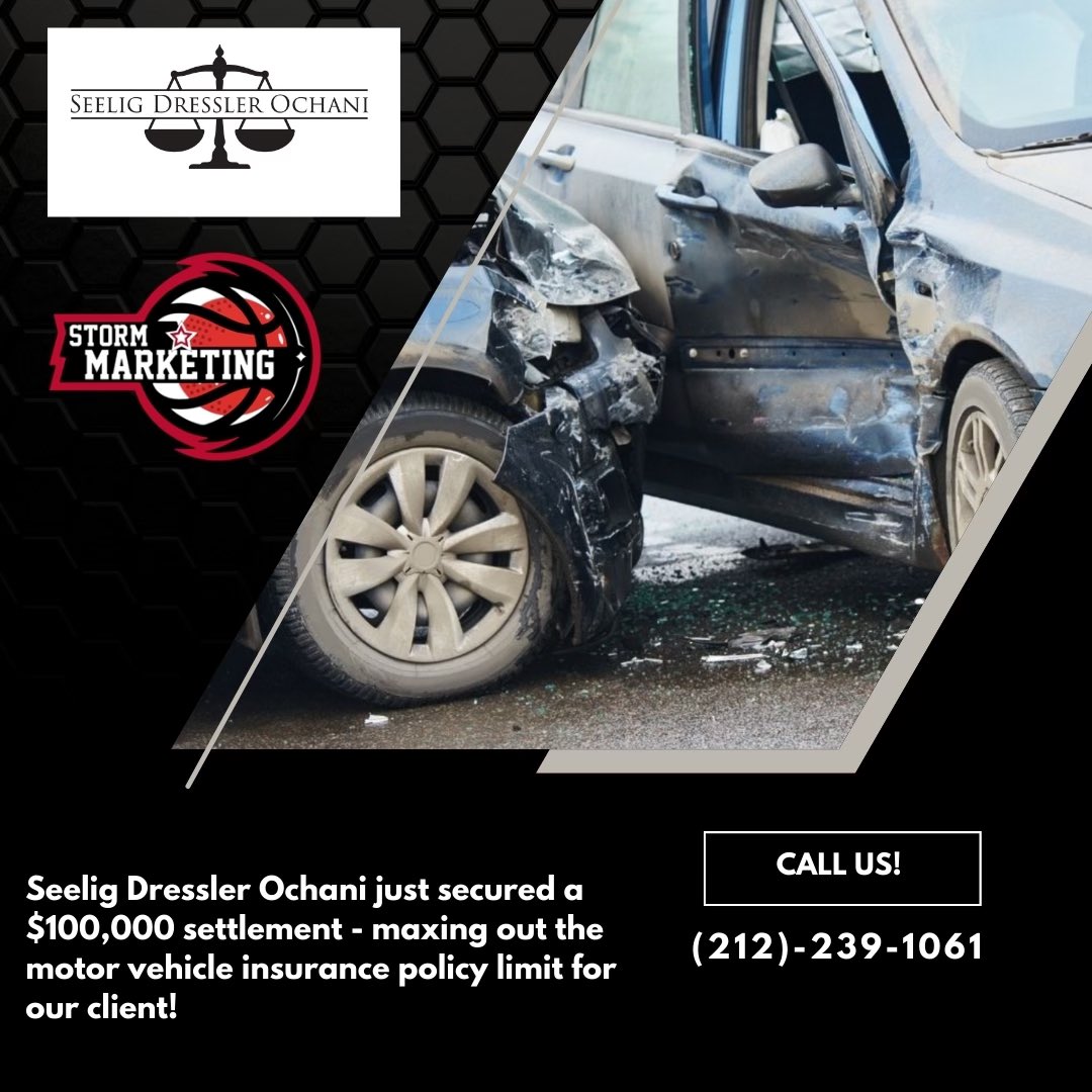 Securing justice one case at a time! Trust our firm to fight for you. @sdolaw 

Call Seelig Dressler Ochani today at (212)-239-1061!

#sjubb