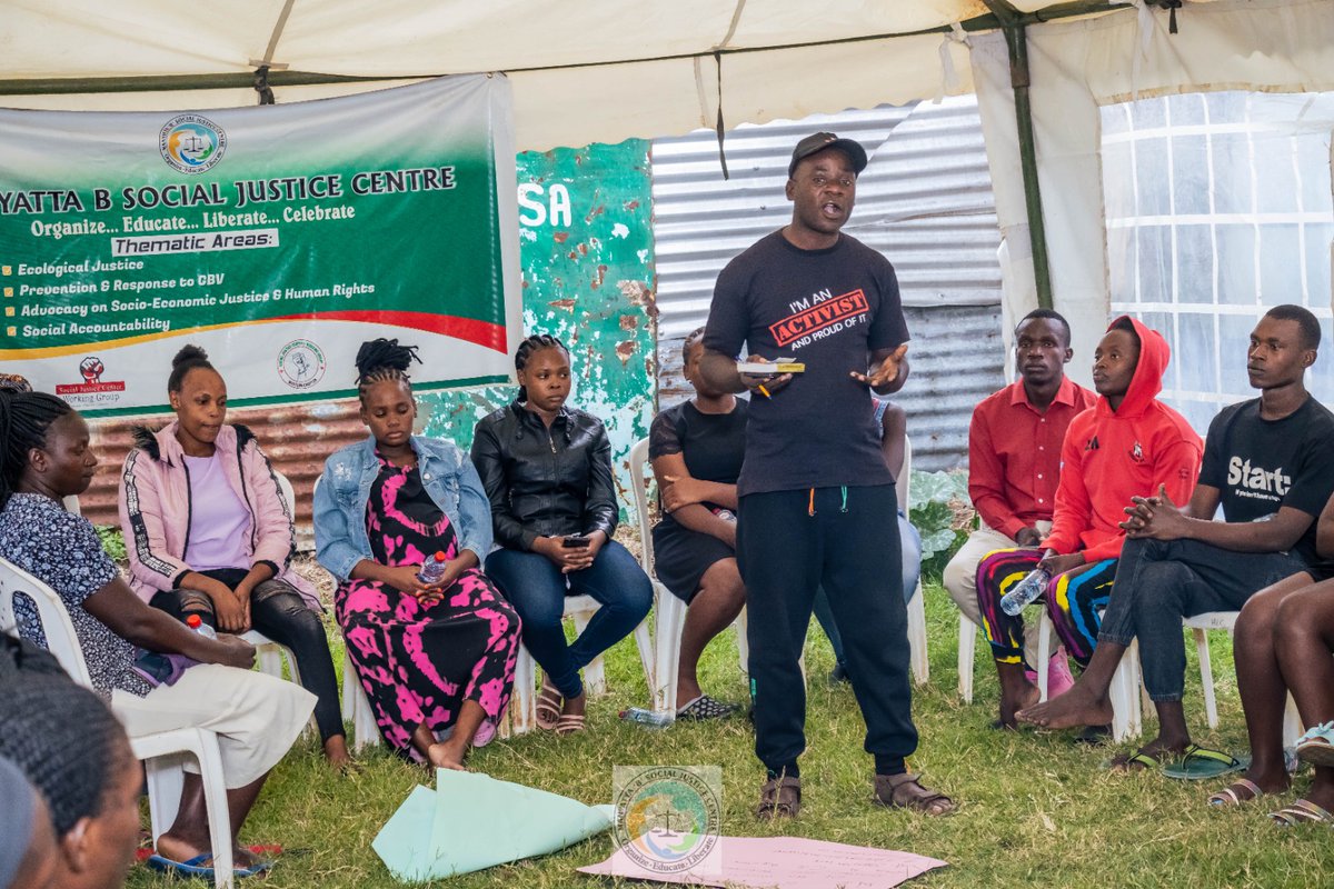 #SabaSaba2004
Community Dialogue forum to mark Saba Saba Day that was held yesterday at our Centre in the informal settlements of Manyatta B