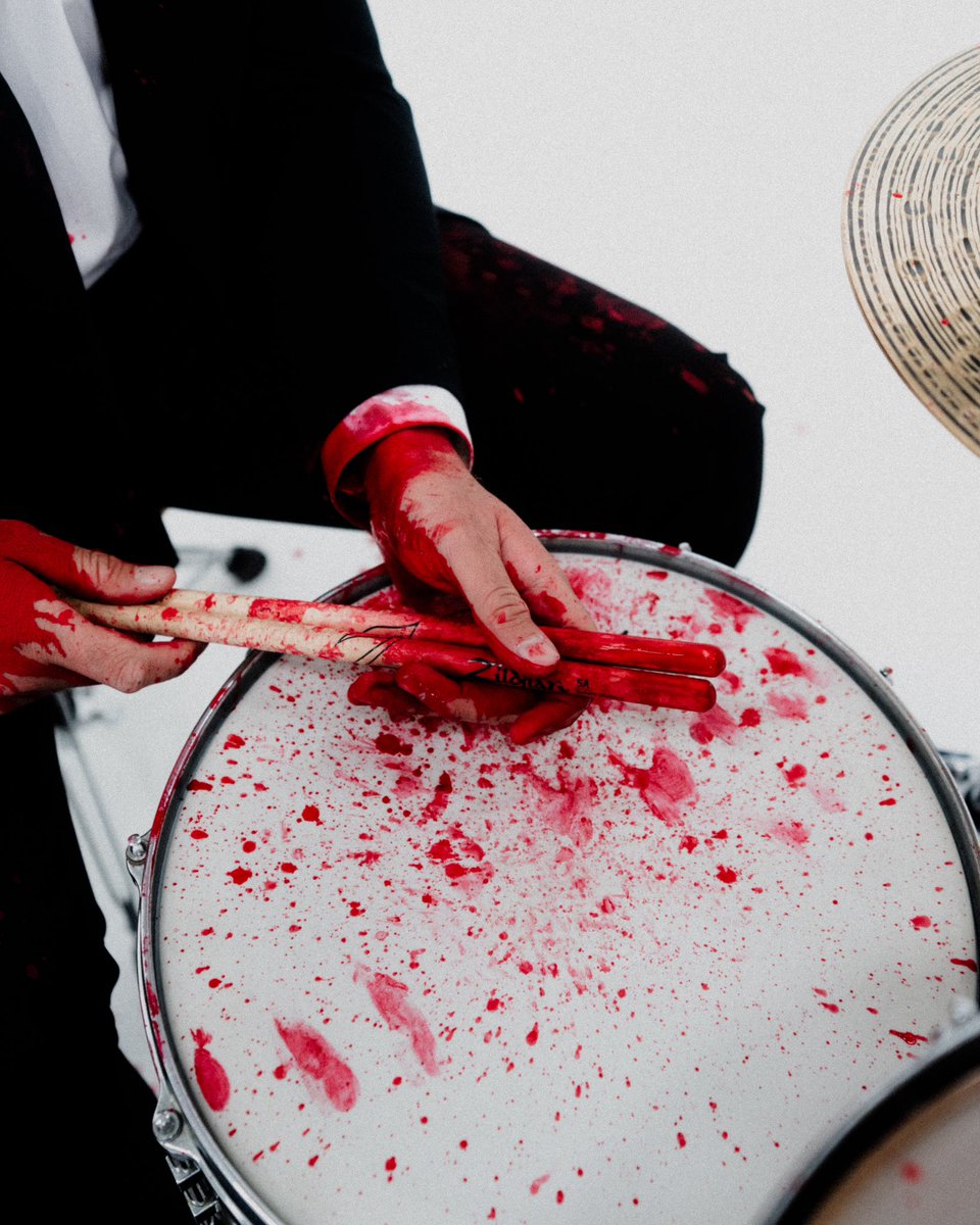 Ashton5SOS's tweet photo. This bloody snare head from the Blood On The Drums video is going to one of you if you pre-save my album on Spotify or Apple Music. I'll be hosting a livestream that everyone who enters gets to be a part of, so come and hang out, and we'll announce the winner of the snare after the album comes out :)

Enter here https://t.co/nilxvJSIqX