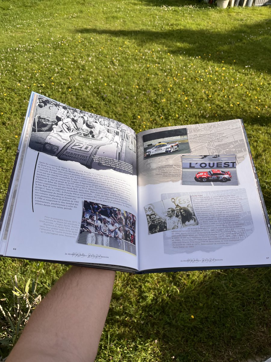 911addict_'s tweet image. ‼️ CONCOURS ‼️

On a passé les 2000 récemment et je tenais à tous vous remercier de suivre mon travail photo 🫶🏻

Pour se faire je vous fais gagner un petit bouquin sur l’histoire des 24h du Mans.

Pour participer c’est simple, il suffit de me suivre, de RT le post et de poster un…