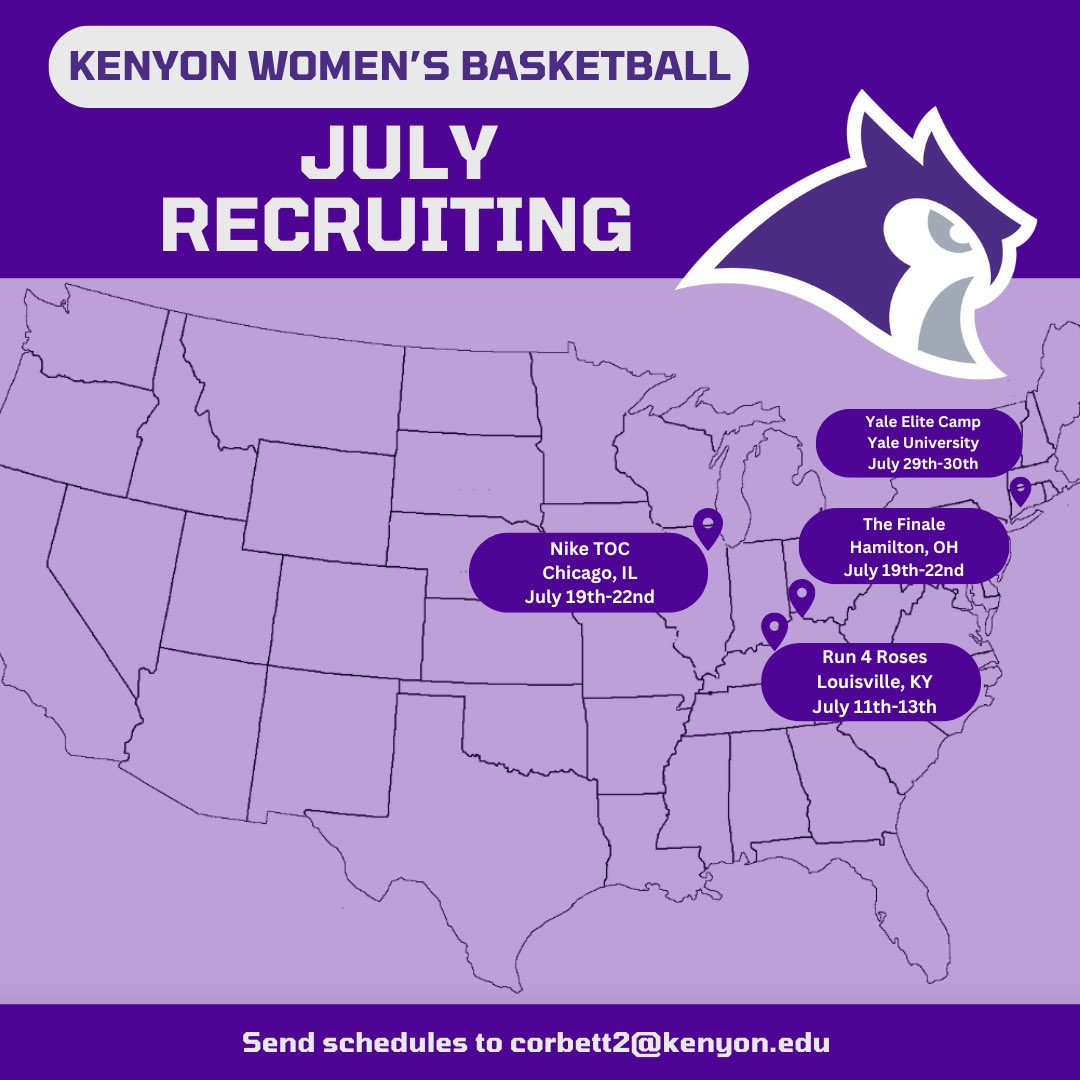 Kenyon WBB tweet media
