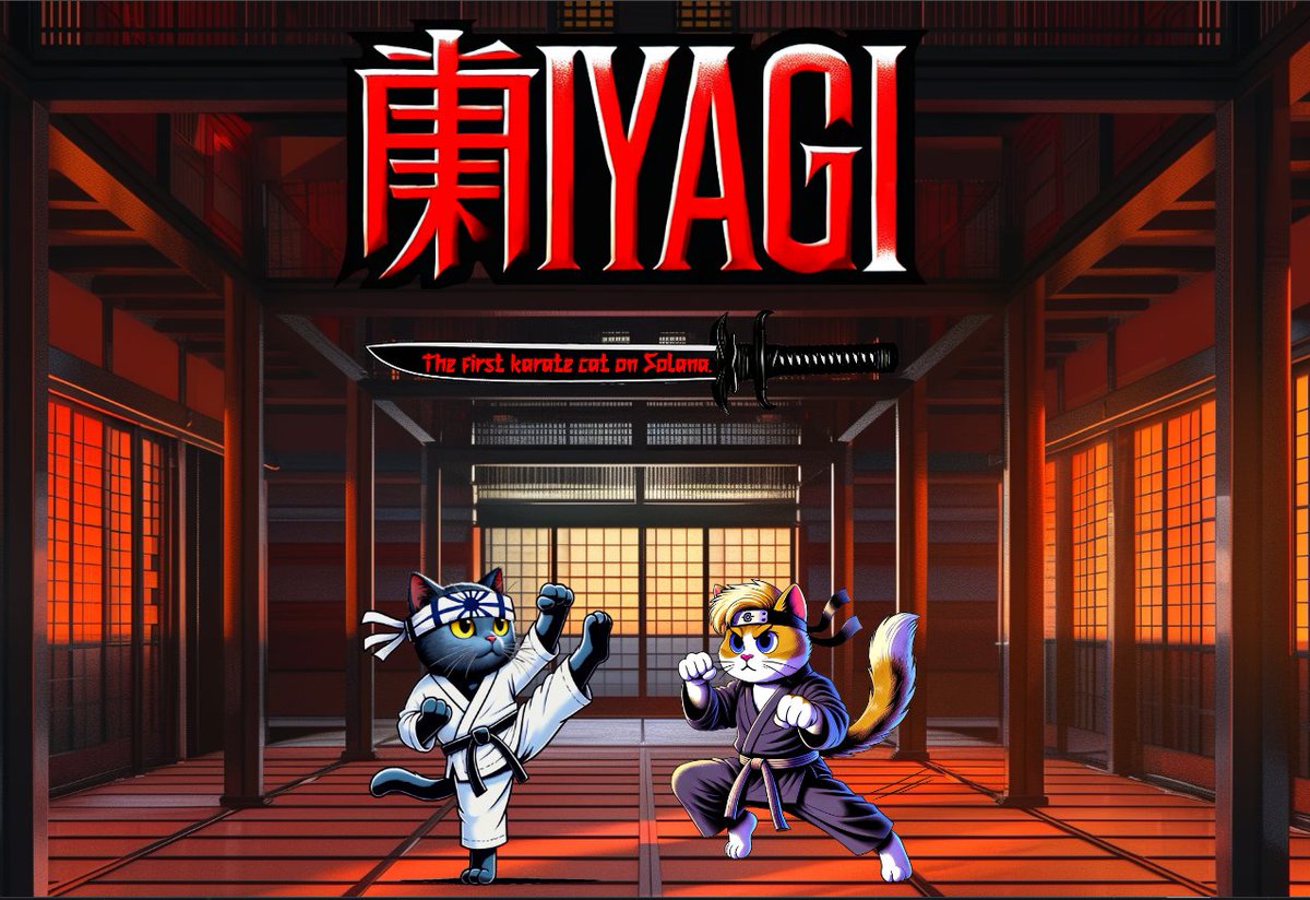 We are live on Raydium - Paying for Dex trending now !
Also check out our updated website !
miyagicatsolana.com