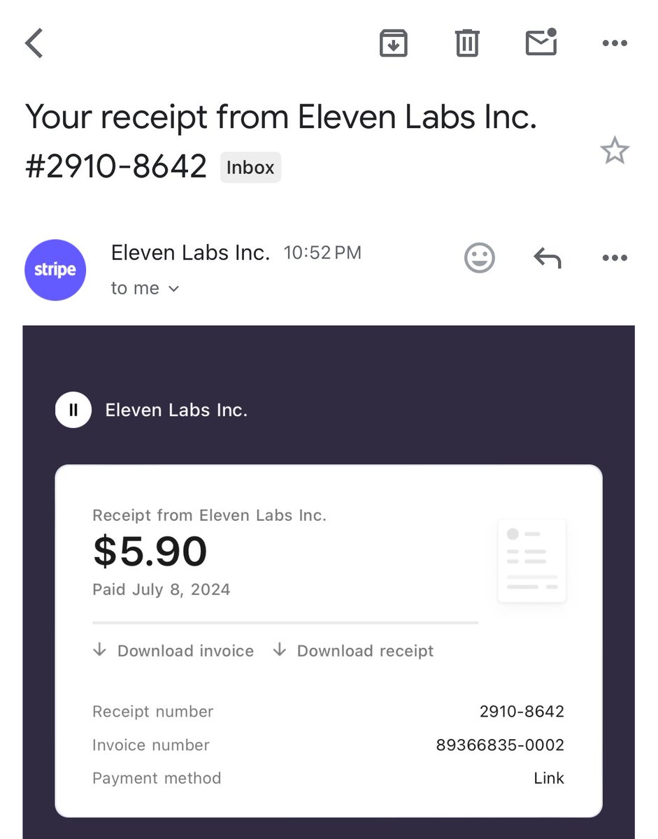 heysaifio's tweet image. Just switched to @elevenlabsio Planning to use voice to explain each of my Notion templates.
Do you think it's a good idea?
#NotionCreator