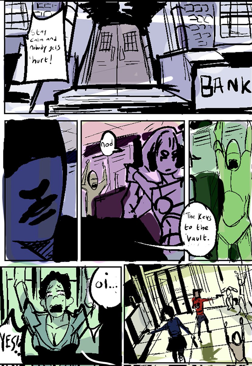 Random 2 page short thingy read right to left! 
