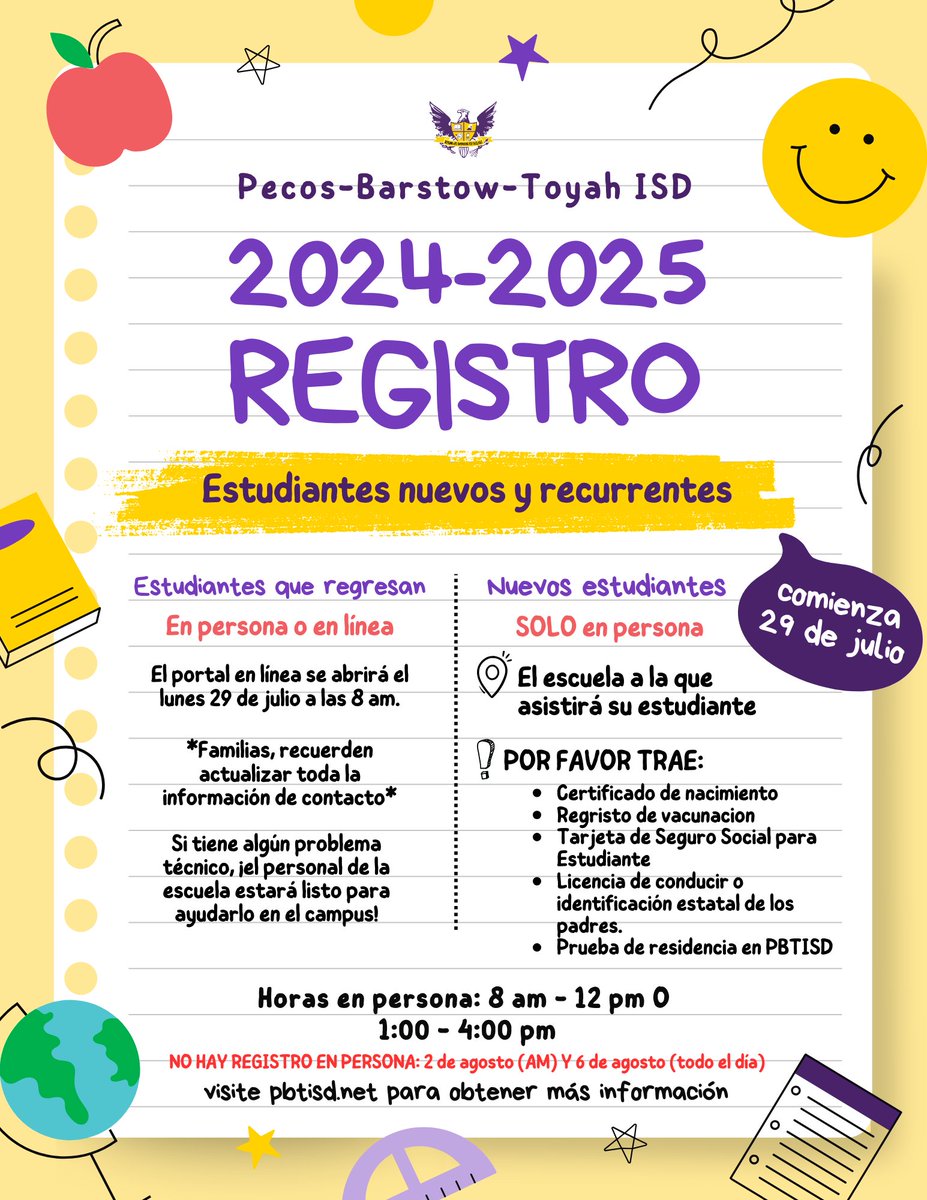 Pecos-Barstow-Toyah ISD tweet media