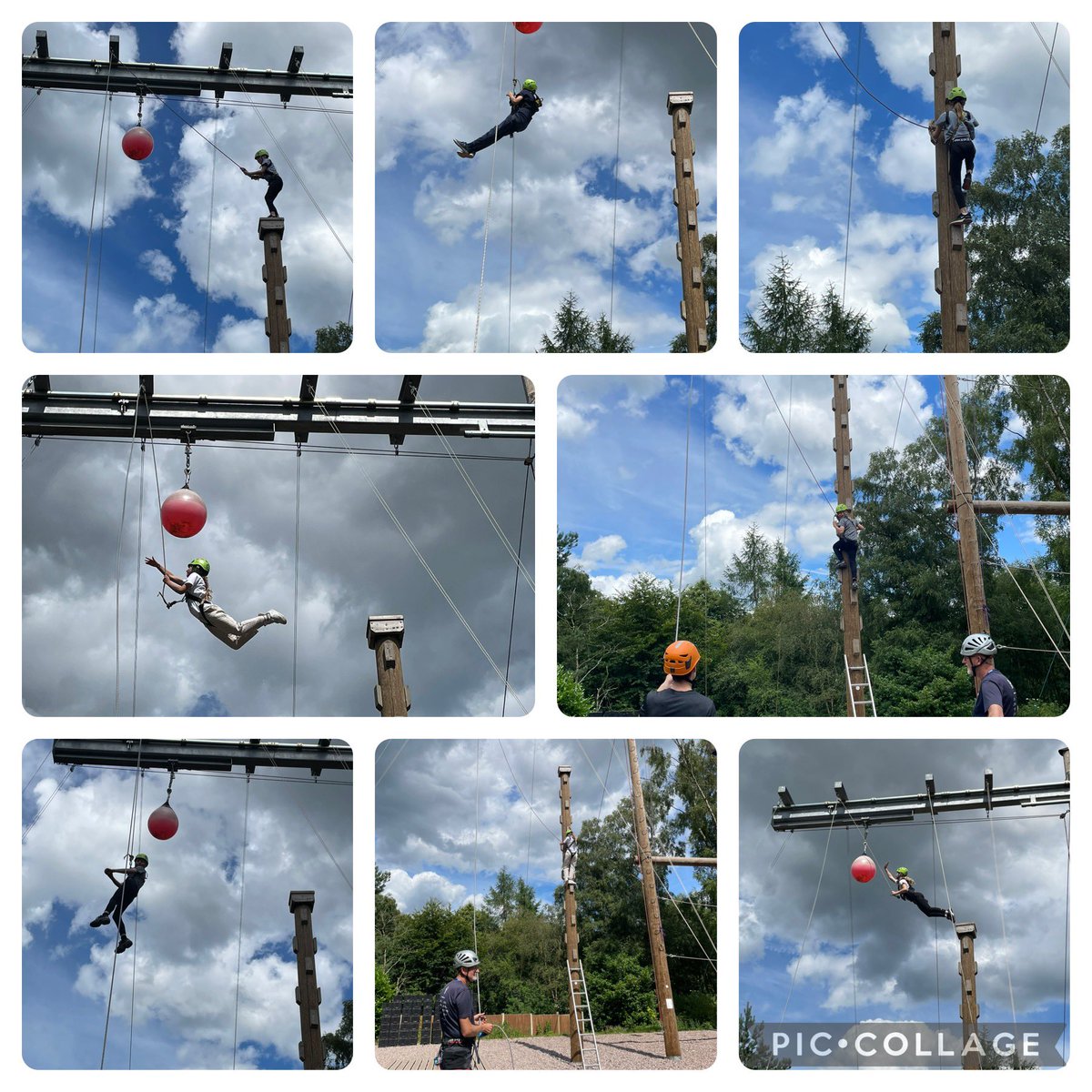 BroomfieldsJnr's tweet photo. More fun from 6PV - high ropes, leap of faith and crate stack - aiming high, pushing ourselves to be the best! Amazing!! ⭐️⭐️⭐️
#broomfields residential https://t.co/CQFgXqsO2d