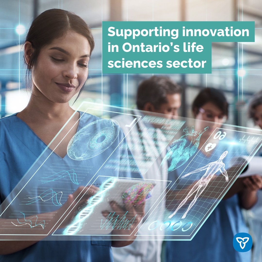 Ontario Economy (@oneconomy) on Twitter photo Through the Life Sciences Innovation Fund, #Ontario is investing $5.5M in 11 local companies.
This support will help to develop and launch #OntarioMade medical innovations and health care solutions.
Learn more: news.ontario.ca/en/release/100…
<a href="/OCInnovation/">Ontario Centre of Innovation (OCI)</a> Through the Life Sciences Innovation Fund, #Ontario is investing $5.5M in 11 local companies.
This support will help to develop and launch #OntarioMade medical innovations and health care solutions.
Learn more: news.ontario.ca/en/release/100…
<a href="/OCInnovation/">Ontario Centre of Innovation (OCI)</a>