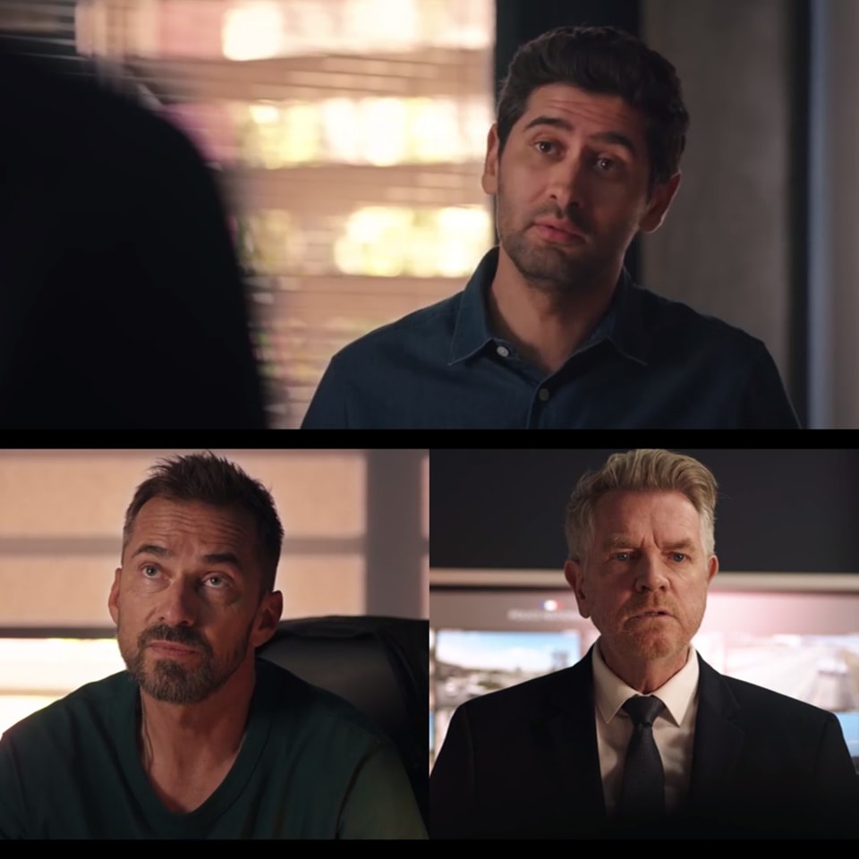 Comediensde_DNA's tweet photo. Ce soir dans la suite de l'intrigue #GrainDeSable🛠️

Georges dit à Sébastien qu’Igor a acheté des couvertures refroidissantes : il a tenté d’avoir un alibi en avançant l’heure du décès. Martin dit qu’Igor a tué Clarisse et son amant..et son geste était parfaitement prémédité. https://t.co/VyZiOZcv8Y