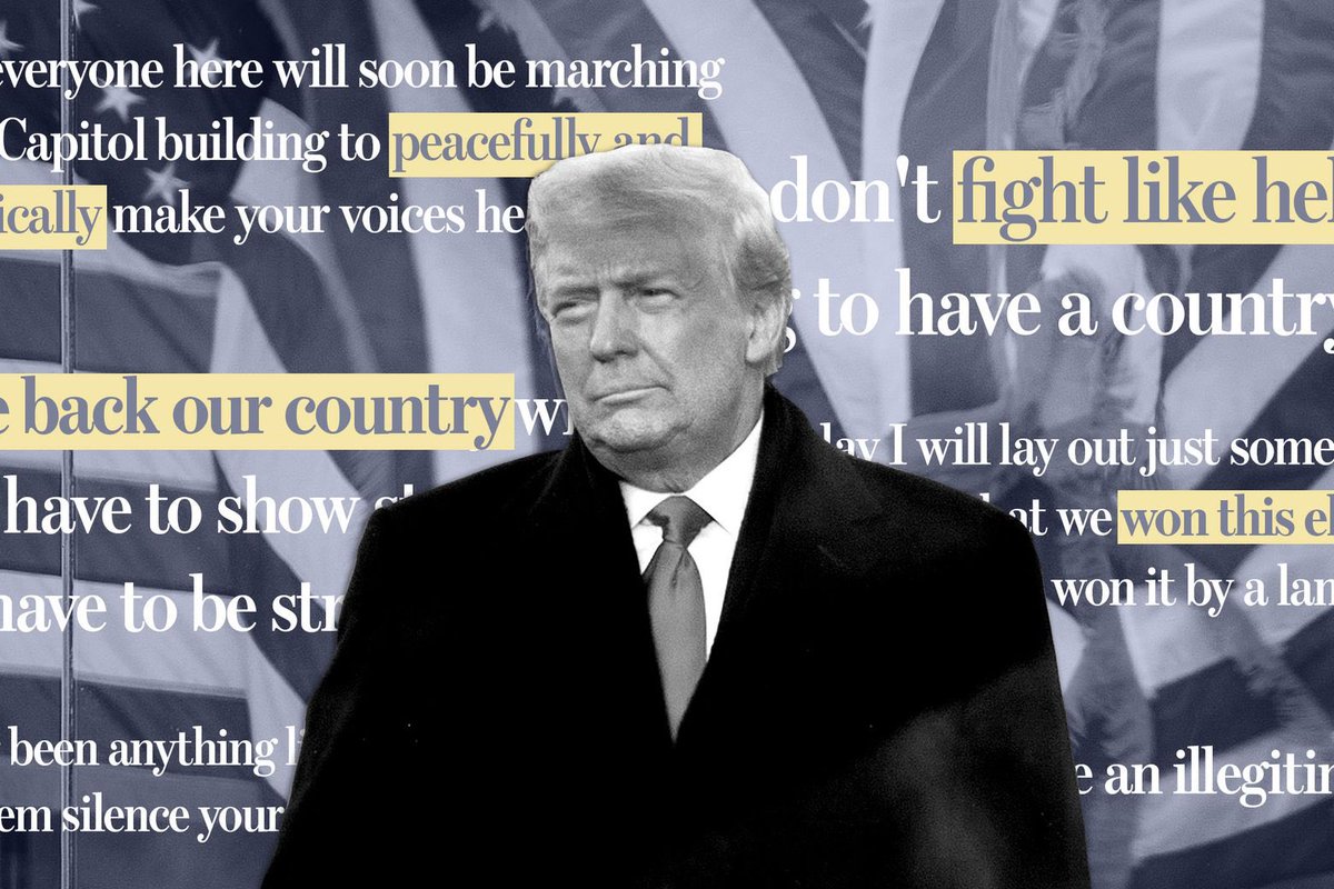 KaPullings's tweet photo. @LauraLoomer @catturd2 @catturd2 So you forgot Jan 6th Donald Drumfp, “You will have an illegitimate president. That’s what you’ll have. And we can’t let that happen.” And he said, “We fight like hell. And if you don’t fight like hell, you’re not going to have a country anymore.” https://t.co/JhxNG8OkCc