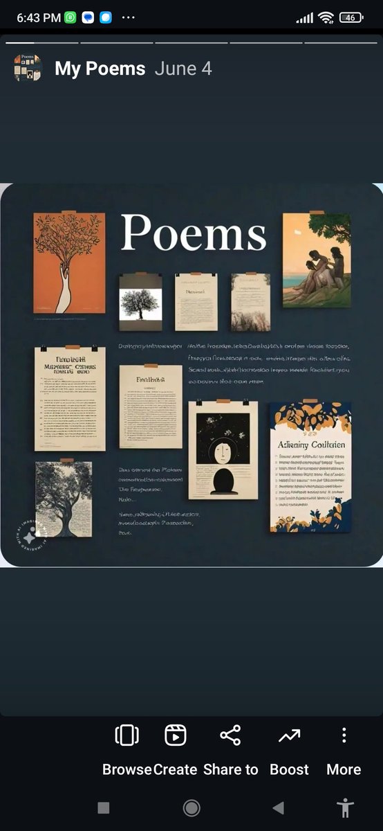 Check out my poems down below