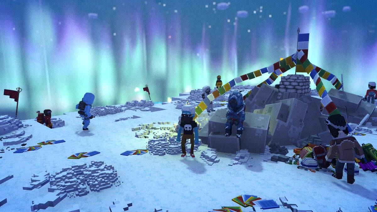 <a href="/3VEREST_camp/">3VEREST</a> Nothing beats what you feel when you've climbed a mountain. #3verestSummit1