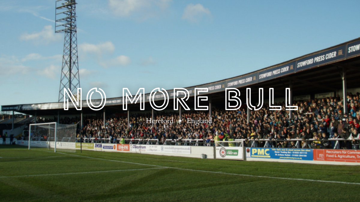 🎙️E57. No More Bull: The Rise of Hereford FC is out now.

Rory, Matt Healey and Simon Wright sit down to cover everything about football in Hereford.

From United to FC, Matt and Simon recount their tales of following the club and what their rise through England's football