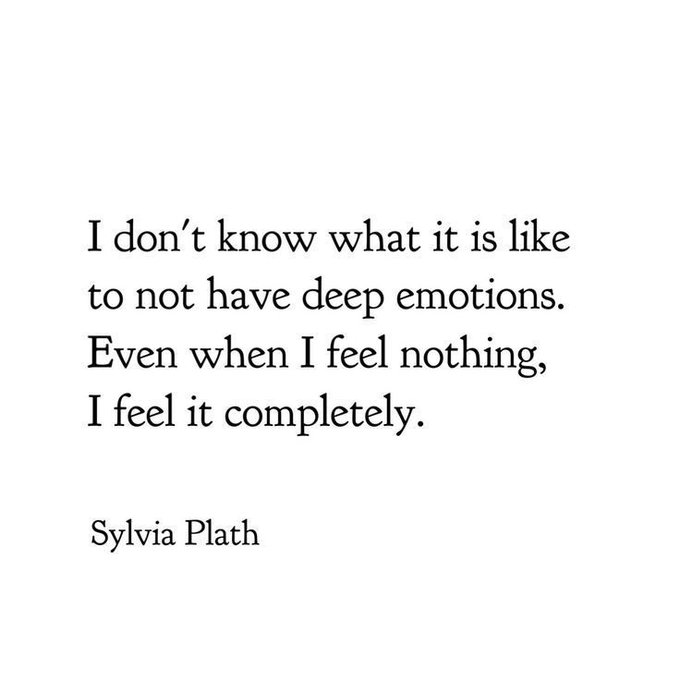 sometimes i&rsquo;ll be minding my own business and then this quote from sylvia plath will worm it&rsquo;s way into<a href="/tag/newprofilepic"class="tags"><span>#newprofilepic</span></a>