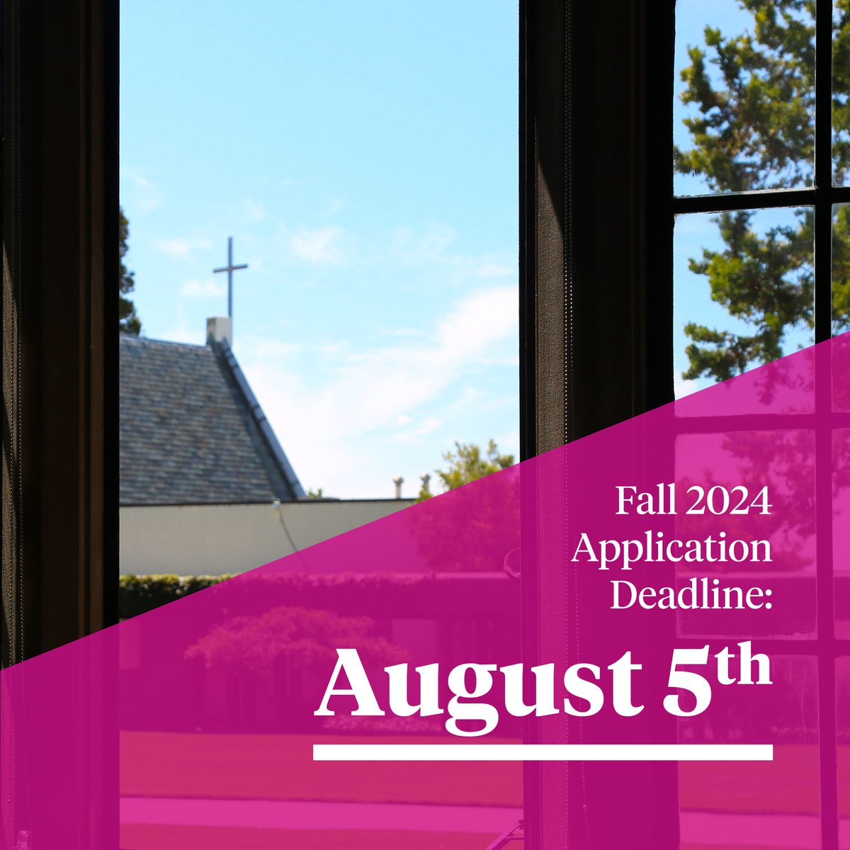 psrberkeley's tweet image. Join PSR&apos;s Fall 2024 class! The final day to submit your application for admission for the Fall 2024 semester is Monday, August 5th. Financial Aid is still available for the Fall semester.

Apply now: psr.edu/admissions/how…