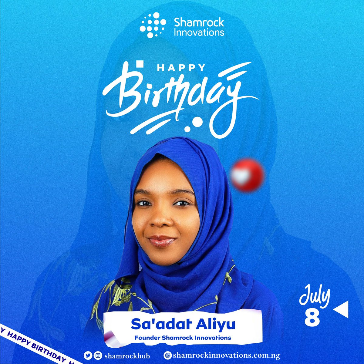 ShamrockHub's tweet image. Happy birthday to a remarkable Boss! Thank you for being an inspiration to us all. 🥳🎂

We wish you more blessings and success as you enter a new age. 🙏