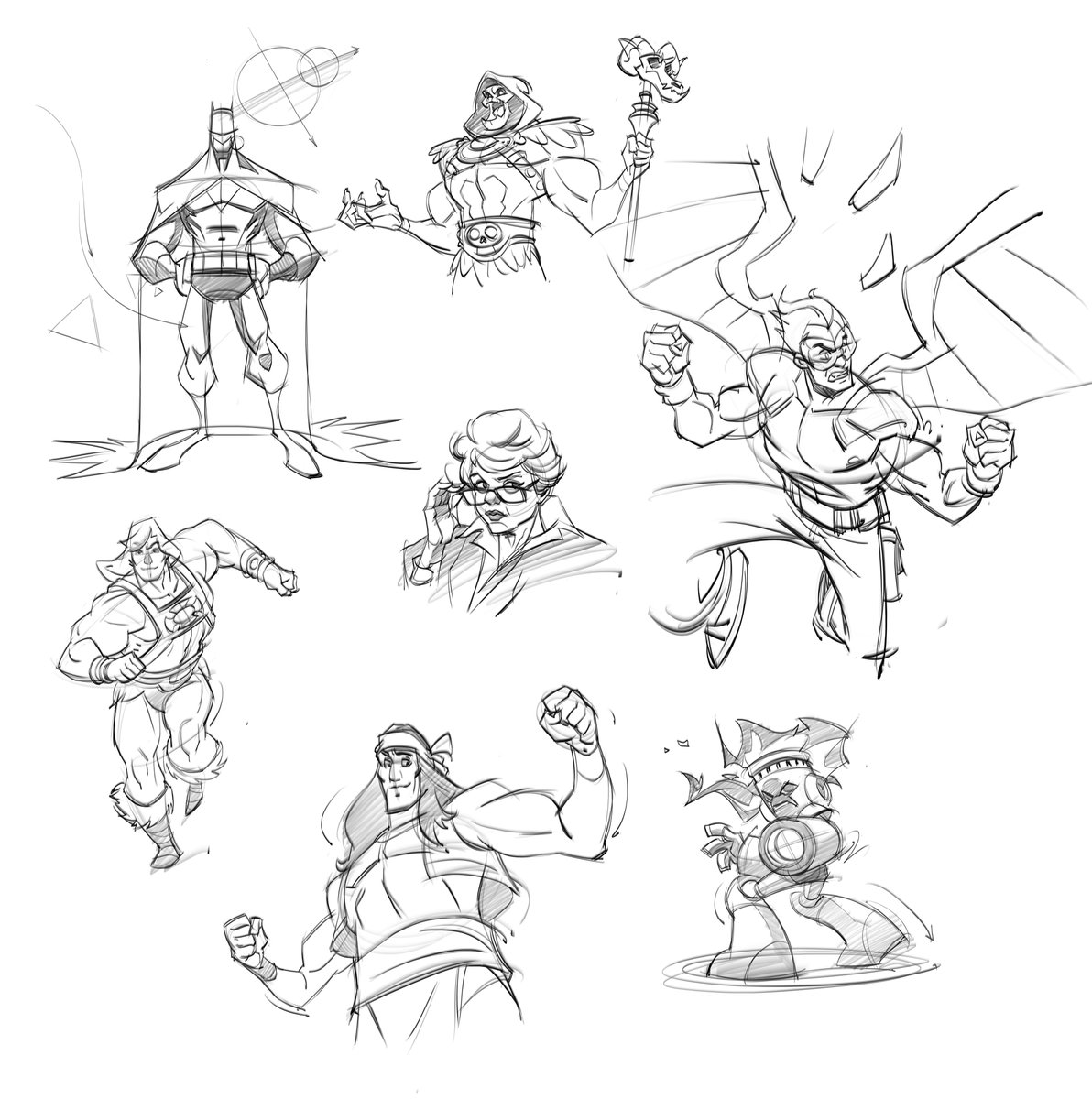 saqomolo's tweet photo. Morning master copies of one of my favorite artists @seangallowayart I love the way he simplifies and designs anatomy! #cartoons #comicbookart #drawing #lineart #doodles #gesture #mastercopies #sketching #skeletor #batman #magaman #goldengirls #characterdesign #gottogetbetter https://t.co/rWeItJeQGb
