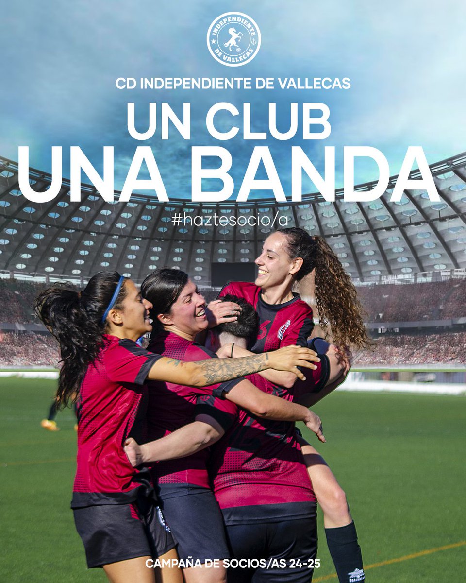 CDIVallecas's tweet photo. 𝑯𝒂𝒚 𝒖𝒏𝒂 𝒃𝒂𝒏𝒅𝒂 𝒆𝒏 𝒗𝒂𝒍𝒍𝒆𝒄𝒂𝒔...🇱🇻

Únete a nosotras y lucha desde dentro o fuera del campo, por un cambio real en el deporte y la pasión por el fútbol! 🔥⚽✊

#futbolpopular #vallecas #independiente #laburdeos https://t.co/eHzkDa9Lmz