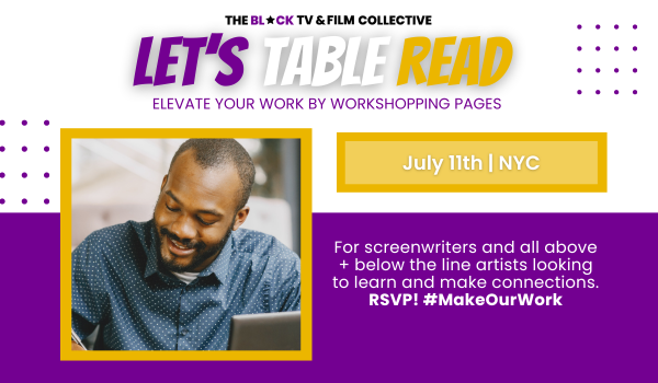 BTFC members, dust off those scripts! Join our Table Read Thursday at 6p. Actors, writers, directors— connect! No script? No problem! 📜 Writers: Submit via the link. 👉 Not a member? Sign up today! #BTFC #TableRead 

blacktvfilmcollective.org/events/ny-tabl…
