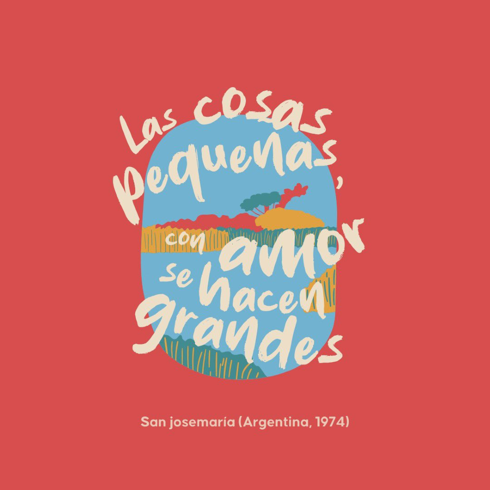 opusdei_es's tweet photo. "Las cosas pequeñas, con amor, se hacen grandes". 

San Josemaría en Argentina. https://t.co/SCXVoWPclc