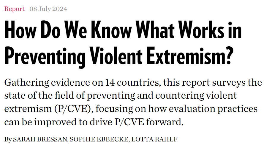 New report with <a href="/SophieEbbecke/">Sophie Ebbecke</a> &amp; <a href="/lotta_rahlf/">Lotta Rahlf</a>, surveying experts in 14 countries across five continents <a href="/GPPi/">GPPi</a> <a href="/PRIF_org/">PRIF</a> <a href="/PrEval_Projekt/">PrEval – Zukunftswerkstätten</a> #PCVE #extremism: