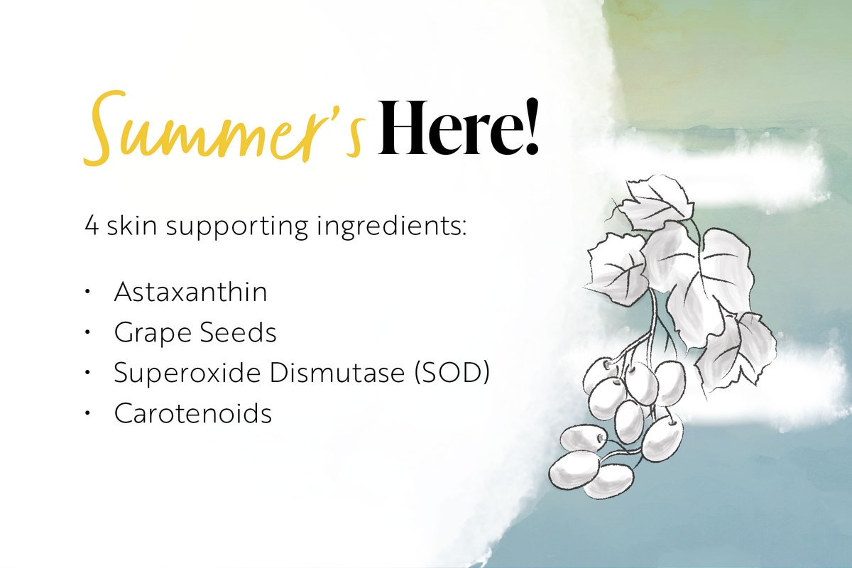 Get summer ready with these skin supporting nutrients 👀😎️🍉⛱️🍦

Whether you're planning to go abroad or staying in the UK, it is important to prep and nourish your skin. 

viridian-nutrition.com/blogs/nutritio…