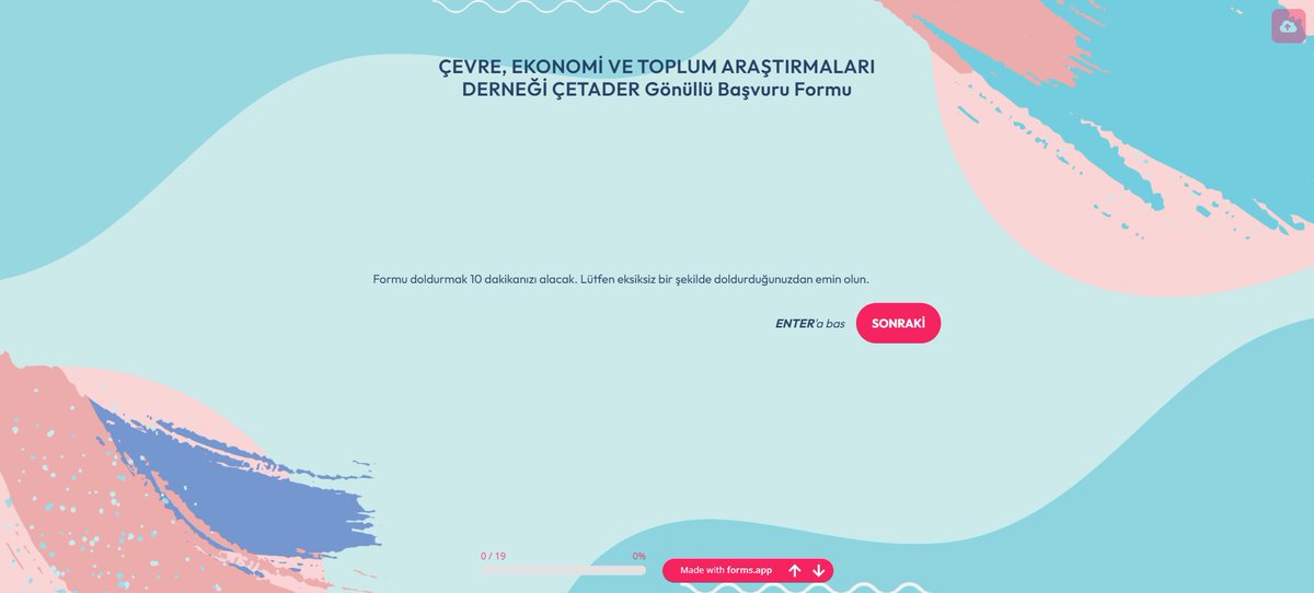 ÇETADER ailesi büyüyor...

Gönüllü ol...
cetader.org