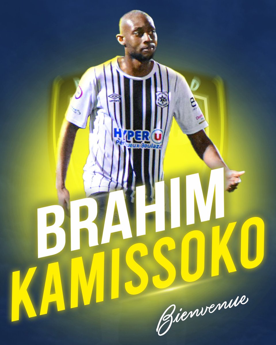 [📄 MERCATO #TFC] - BIENVENUE 🤝

Nous sommes heureux de vous présenter notre cinquième recrue estivale : Brahim KAMISSOKO ! 🤩

Solide défenseur de 28 ans, il nous rejoint en provenance de l'ES Boulazac.

𝗕𝗶𝗲𝗻𝘃𝗲𝗻𝘂𝗲 𝗕𝗿𝗮𝗵𝗶𝗺 !

🔵 Brahim KAMISSOKO
🟡 Défenseur