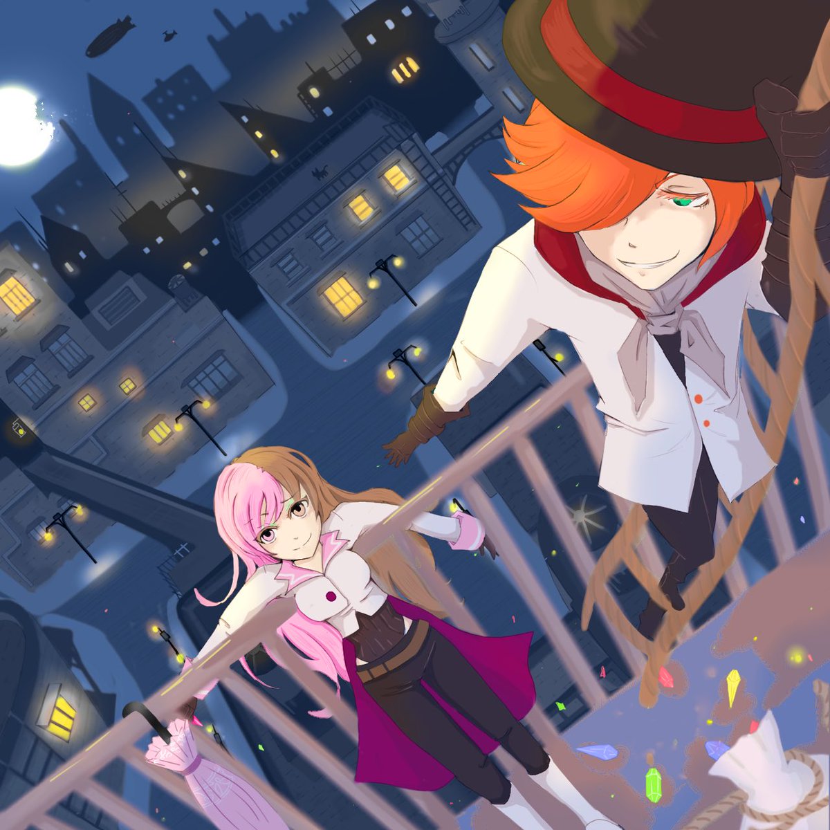 yorugata_nekoha's tweet image. #RWBYfanart
#greenlightvolume10
#neopolitan 🍨
#romantorchwic  🎃

🎉🏠