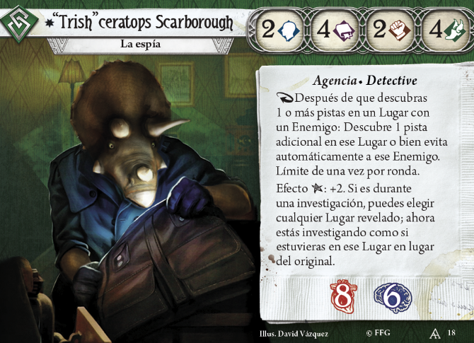 Este jueves directo a las 22:00 en el canal!!!
Estaremos con <a href="/bea_parera/">Beatriz Parera</a> alias "<a href="/BeaTrishTrish/">BeaTrishCeratops Scarborough</a>" para analizar a una de las mejores investigadoras del juego de largo.
Os esperamos!!!
#ArkhamHorrorLCG
twitch.tv/archivosarkham