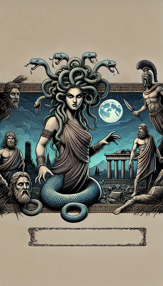screenartx's tweet photo. Feeling a bit snake-y today 🐍👀 #MedusaVibes #StoneCold #MythicalMood #ScreenArt #Wallpaper #Medusa https://t.co/dtx2Tn33ur