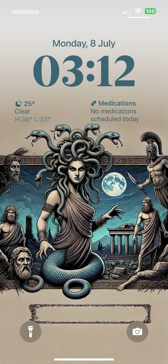screenartx's tweet photo. Feeling a bit snake-y today 🐍👀 #MedusaVibes #StoneCold #MythicalMood #ScreenArt #Wallpaper #Medusa https://t.co/dtx2Tn33ur