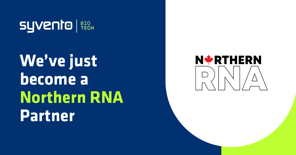 SyVento_BioTech (@syvento_biotech) on Twitter photo <a href="/SyVento_BioTech/">SyVento_BioTech</a> is thrilled to announce an extended collaboration with <a href="/northern_rna/">Northern RNA Inc.</a>. Together, we will leverage our combined expertise to unlock new possibilities in #mRNATherapeutics leading to more effective, safer and better tolerated treatments. #Partnerships #Innovation <a href="/SyVento_BioTech/">SyVento_BioTech</a> is thrilled to announce an extended collaboration with <a href="/northern_rna/">Northern RNA Inc.</a>. Together, we will leverage our combined expertise to unlock new possibilities in #mRNATherapeutics leading to more effective, safer and better tolerated treatments. #Partnerships #Innovation