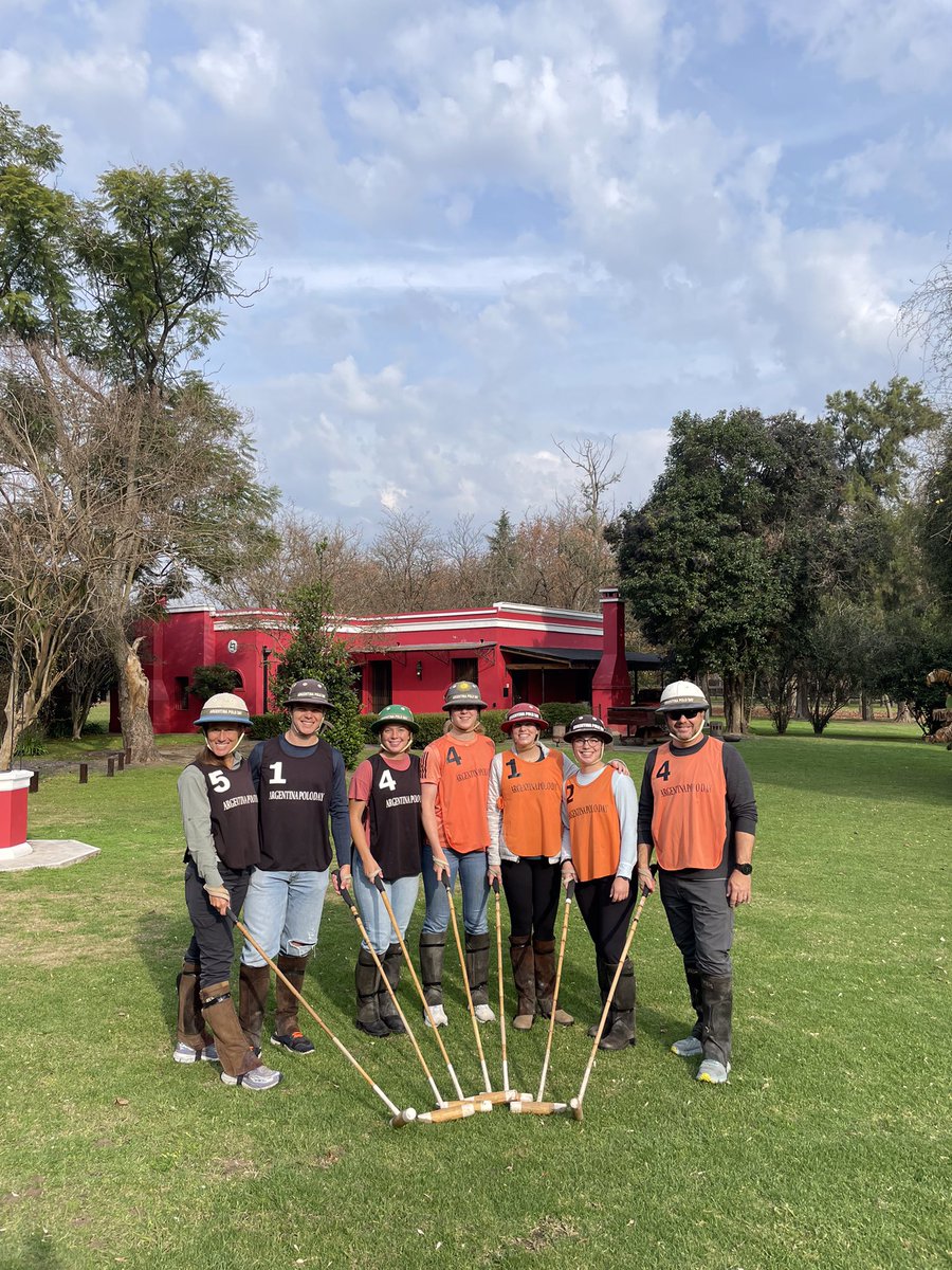 argpoloday's tweet photo. Polo is an outdoor sport ideal for playing with friends and family. It offers excitement, a connection with nature, and promotes teamwork, creating unforgettable memories for everyone.
#poloinargentina #polo #livetheexperience #Horses https://t.co/f5pthlgGvc