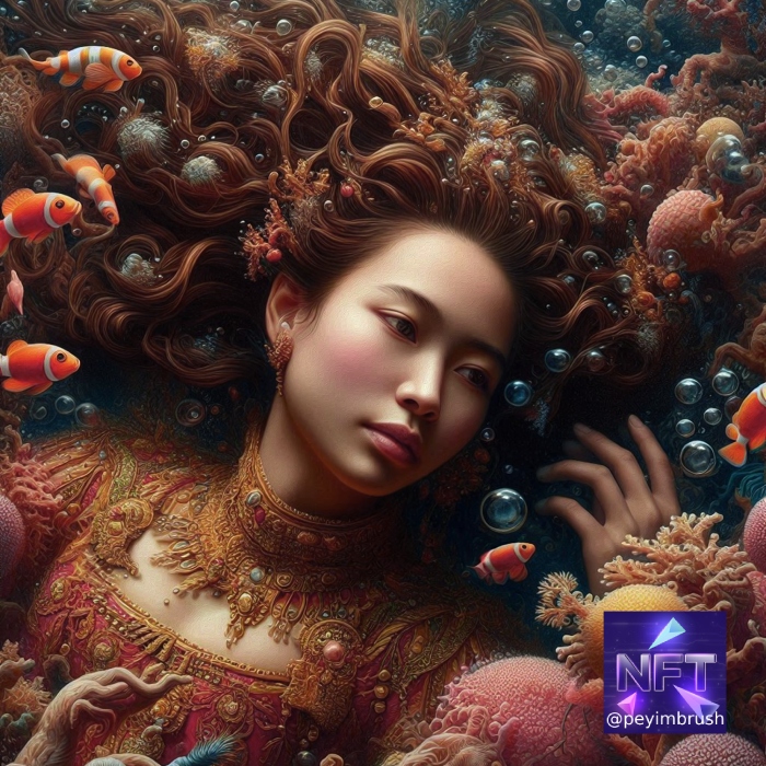 PeYimBrush's tweet photo. ⏳Time's Ticking! 🪭This 1/1 unique #NFT is available for a short period. Act fast!🔗link below.🤿
#NFTCollector #ExclusiveDrop #NFTCommuntiy #nfts #baroque #art #painting #thai #woman #coral #fish #atlantisa #atlantis #lost #city #ocean #NFTMarketplace #UniqueNFT https://t.co/0lboIK0rDv