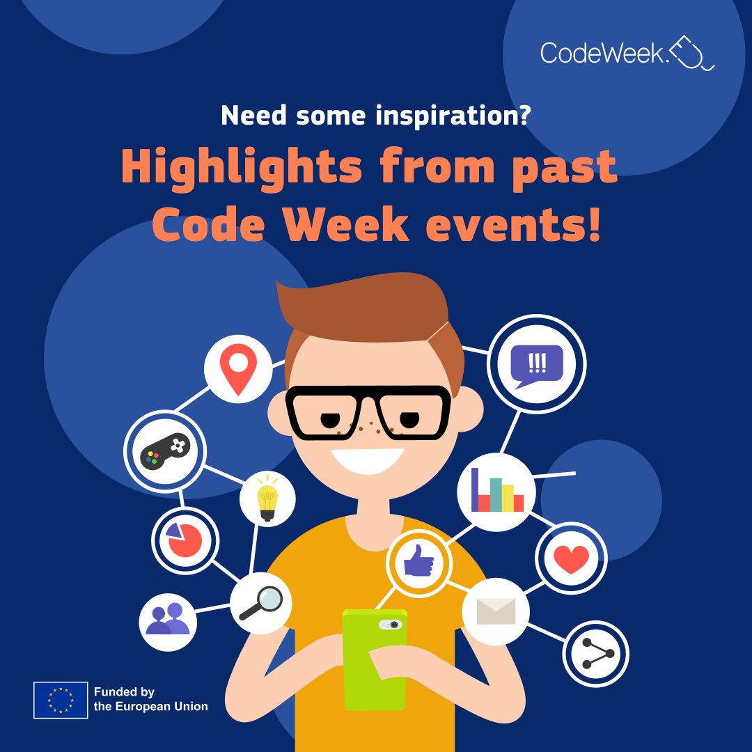 CodeWeekEU's tweet image. "Need some inspiration? Here are some highlights from past Code Week events! #CodeWeek2024 #EventInspiration"
blog.codeweek.eu/2023-a-remarka…
