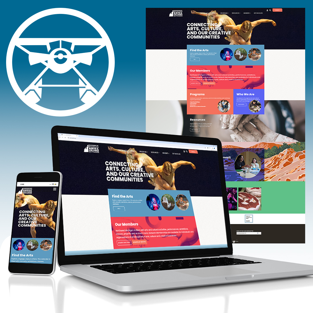 fpctraversecity's tweet image. Big announcement! 
We’ve unveiled the brand new website for the Northwest Michigan Arts &amp;amp; Culture Network! nwmiarts.org

flightpathcreative.com

#ArtsUnleashed #NewWebsiteLaunch #ExploreMichiganArts #CreativeDesign #WebDevelopment #BrandStrategy #FlightPathCreative