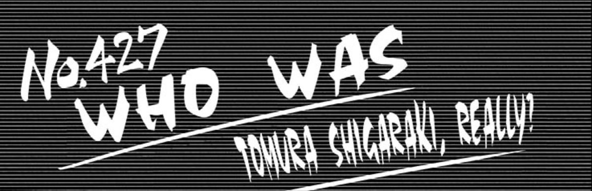 "Who was Tomura Shigarki, really?"

↓ answer thread ↓