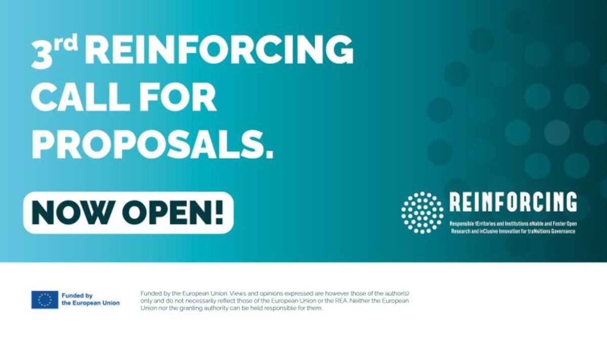 ERRIN Network (@errinnetwork) on Twitter photo 📢 The <a href="/REINFORCING_eu/">REINFORCING</a> project has opened a call to support stakeholder engagement in #EUmissions!
Successful proposals will receive up to €60,000 for a 12-month project.
📅 Deadline: 26 September 2024
💻 Info sessions: 9 July & 2 September
Learn more: errin.eu/news/3rd-reinf… 📢 The <a href="/REINFORCING_eu/">REINFORCING</a> project has opened a call to support stakeholder engagement in #EUmissions!
Successful proposals will receive up to €60,000 for a 12-month project.
📅 Deadline: 26 September 2024
💻 Info sessions: 9 July & 2 September
Learn more: errin.eu/news/3rd-reinf…