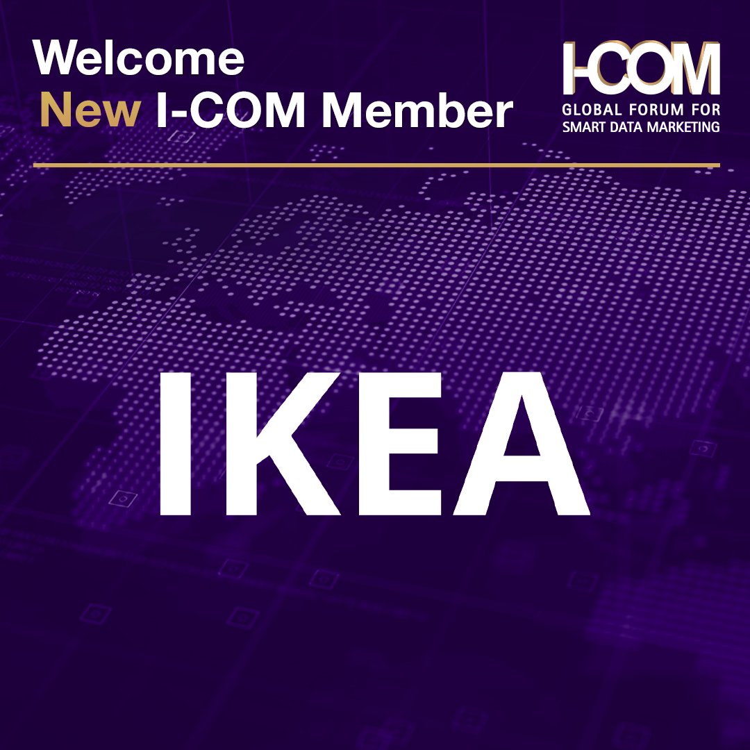 icomglobal's tweet image. We are pleased to announce that @IKEA has joined the I-COM Global community.

We look forward to the innovative insights and contributions they will bring to our network.

#ICOMGlobal #IKEA #SmartDataMarketing

i-com.org/members