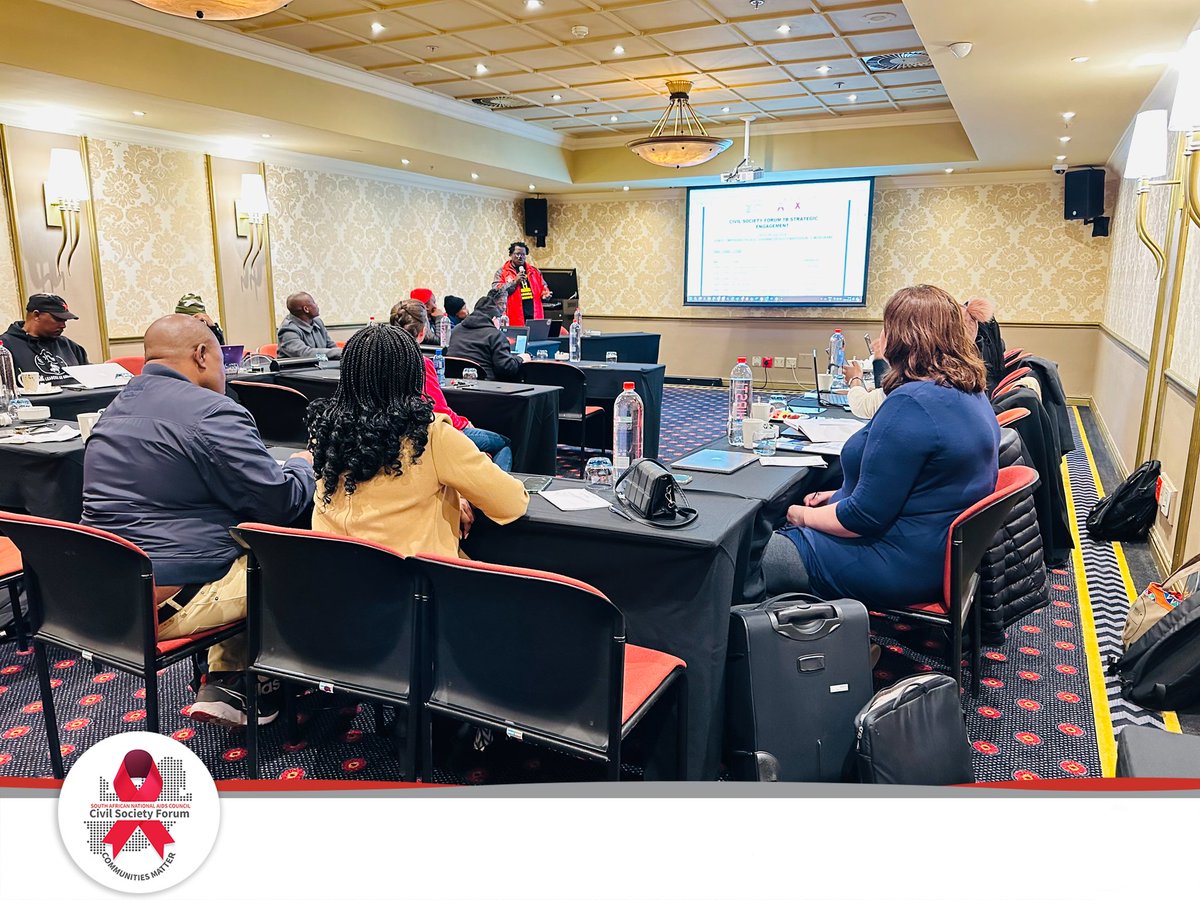 CsfSanac's tweet photo. The SANAC Civil Society Forum TB Strategic Engagement is currently underway at the Emperor's Palace Convention Center, addressing demands made during the march to the NDOH.
#Sikhathele #sanaccsf
@BestHealthSolu1
@HealthZA
@TAC
@TBAC_sa
@Sisonke_ZA
@TBHIVCare https://t.co/O1XiseB1Sz