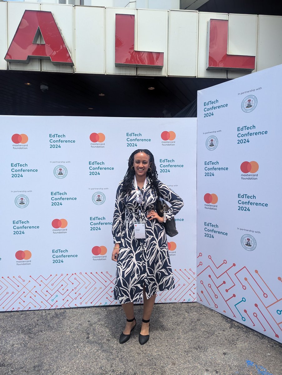 Hello from Abuja! Excited to be attending the inaugural <a href="/MastercardFdn/">Mastercard Foundation</a> EdTech Conference this week! Follow along at  livestream: youtube.com/watch?v=m9Zoi3…

#EdTechConference2024