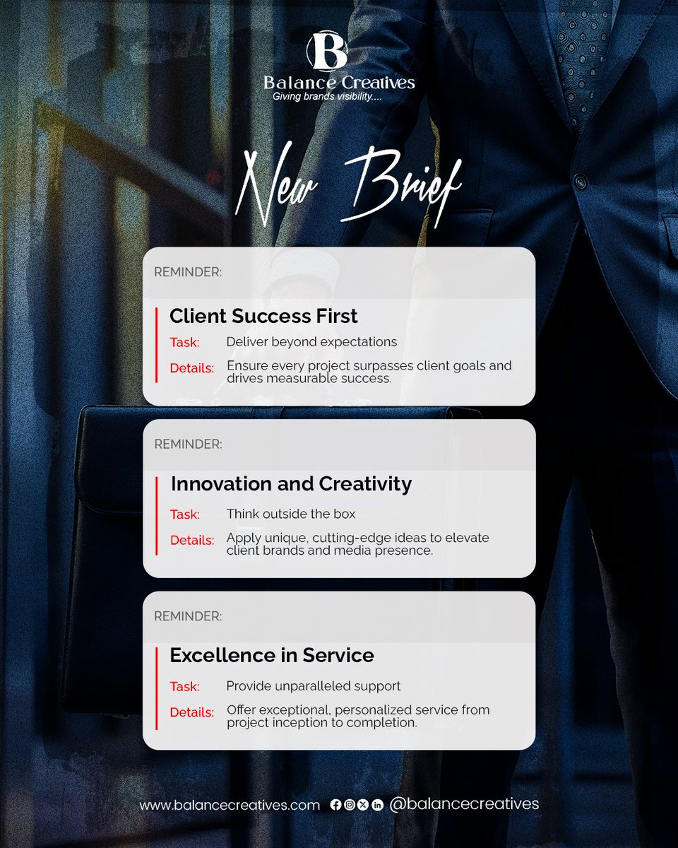 BalanceCreativ1's tweet photo. Balance Creatives, your Partner in Excellence
#BalanceCreatives #AdvertisingAgency #MediaAgency #BrandStrategy https://t.co/iYwREEMcAu